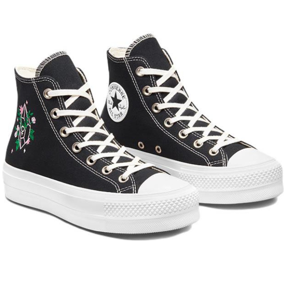 Chuck Taylor All Star Lift Black White Women