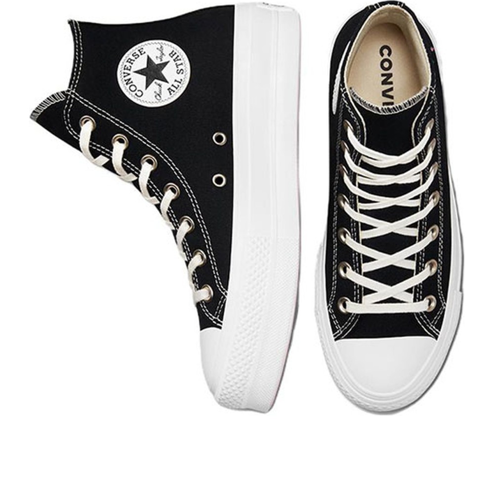 Chuck Taylor All Star Lift Black White Women
