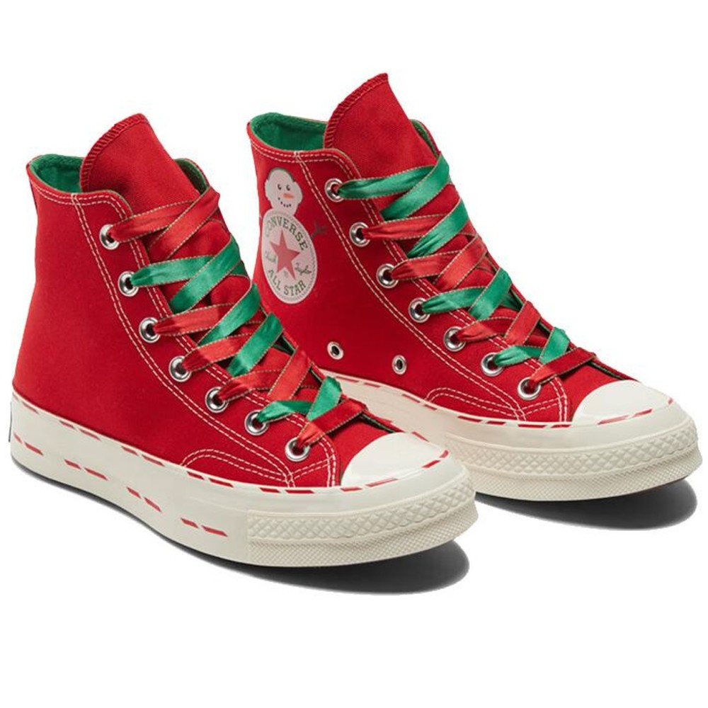 Chuck 70 High Christmas Snowman