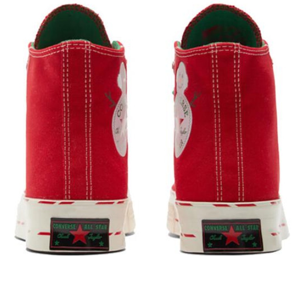 Chuck 70 High Christmas Snowman
