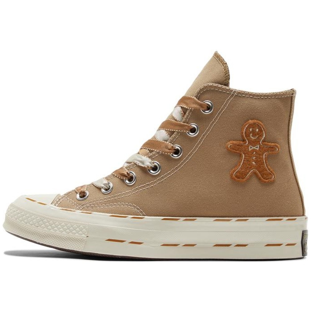 Chuck Taylor All Star 70 Hi Christmas Pack Gingerbread Man Khaki