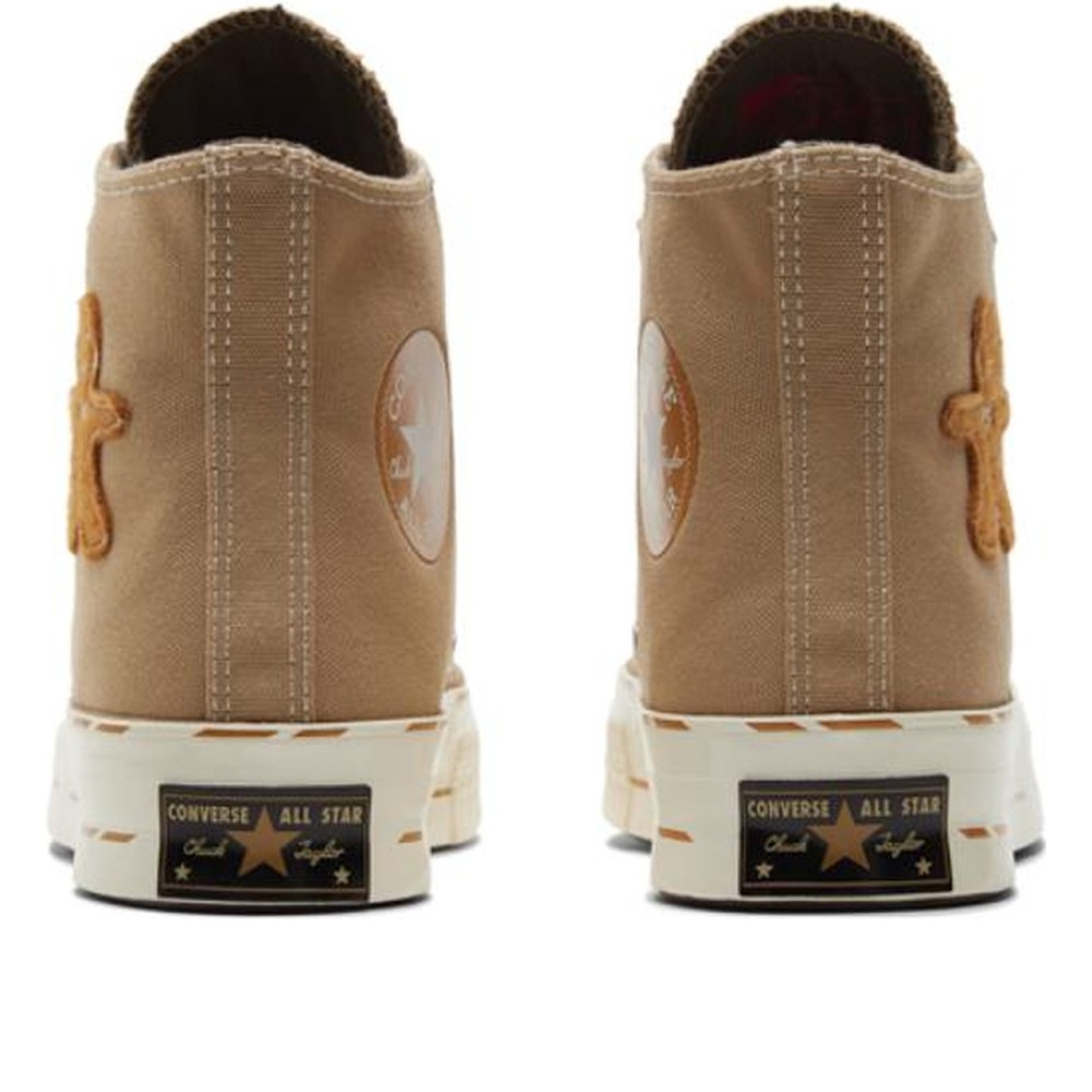 Chuck Taylor All Star 70 Hi Christmas Pack Gingerbread Man Khaki