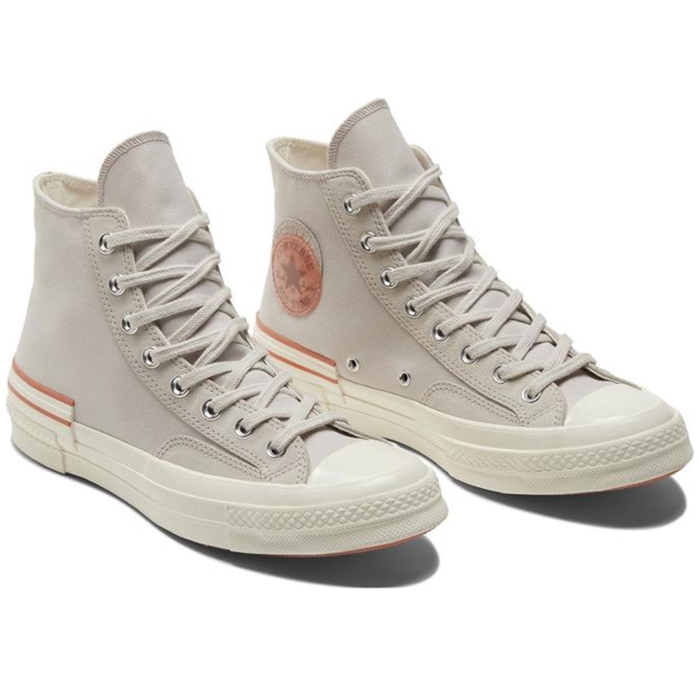 Chuck 70 High Grey Ivory Brown