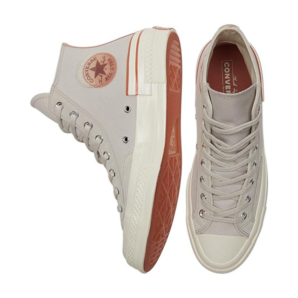 Chuck 70 High Grey Ivory Brown
