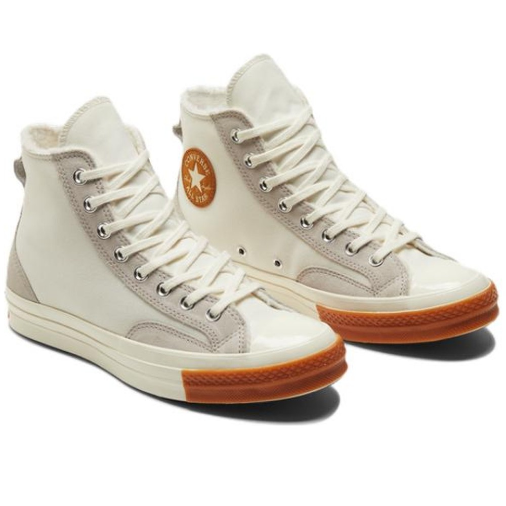 Chuck 70 High Lined Colorblock Vintage White Gum