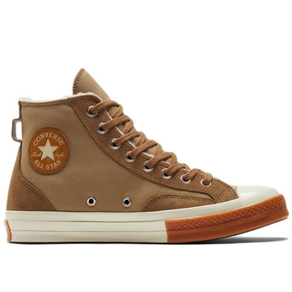 Chuck 70 High Lined Colorblock Nomad Khaki Gum
