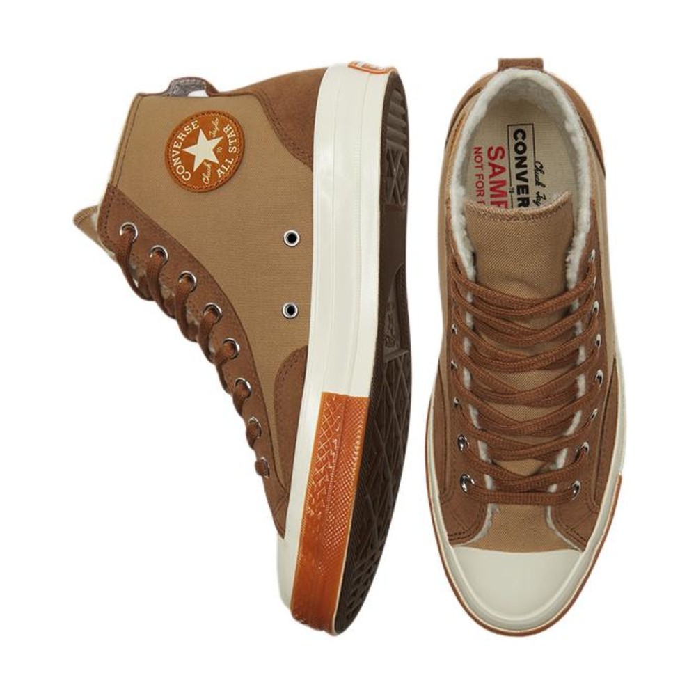 Chuck 70 High Lined Colorblock Nomad Khaki Gum