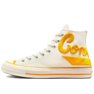 Chuck 70 High Classic White Orange