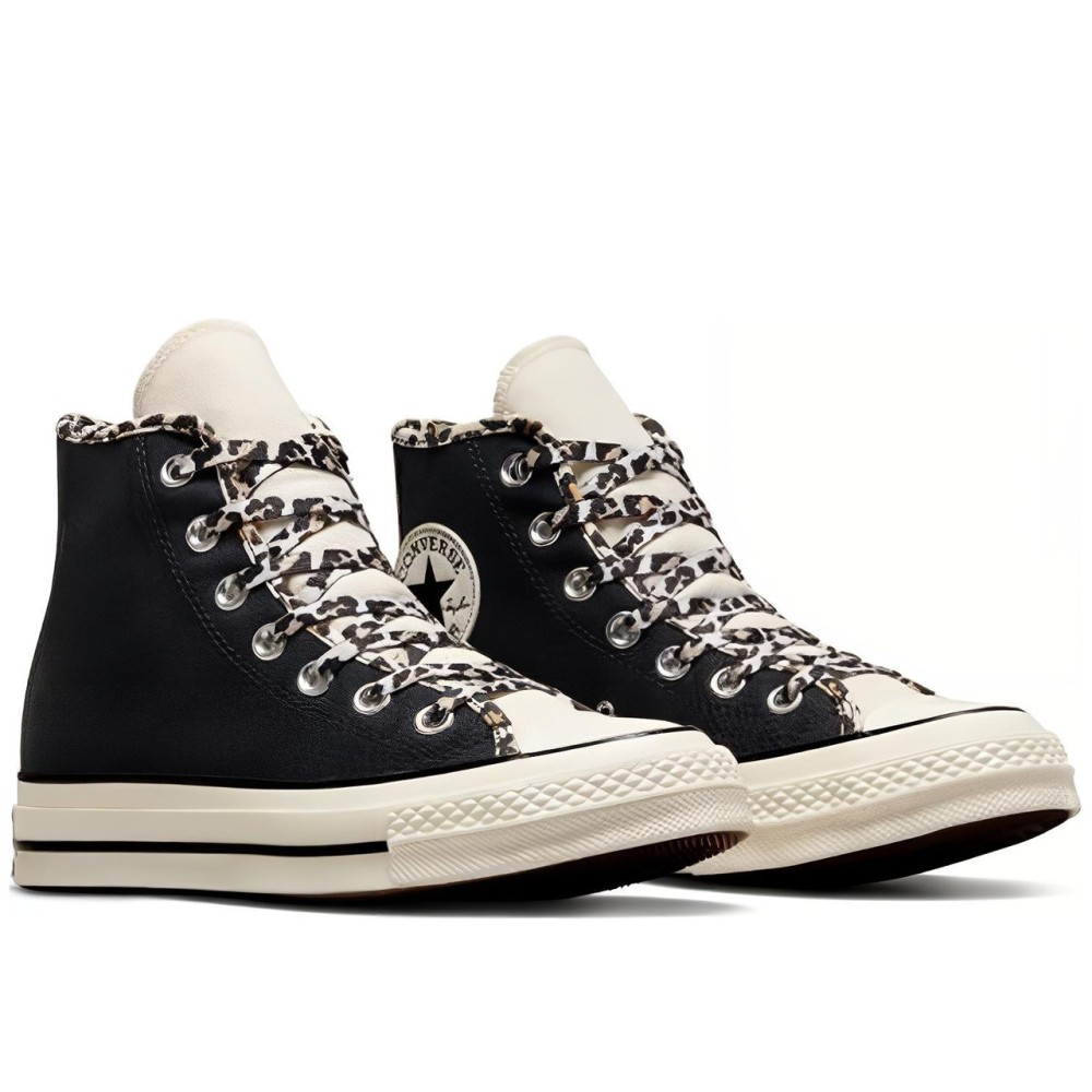 Chuck Taylor 70s Leopard Black Women