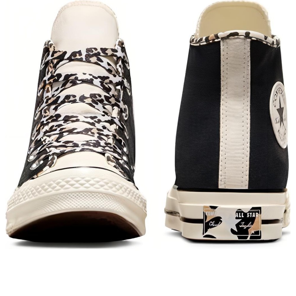 Chuck Taylor 70s Leopard Black Women