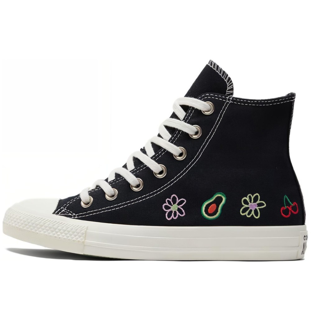 Chuck Taylor All Star High Festival Embroidered Fruits Florals
