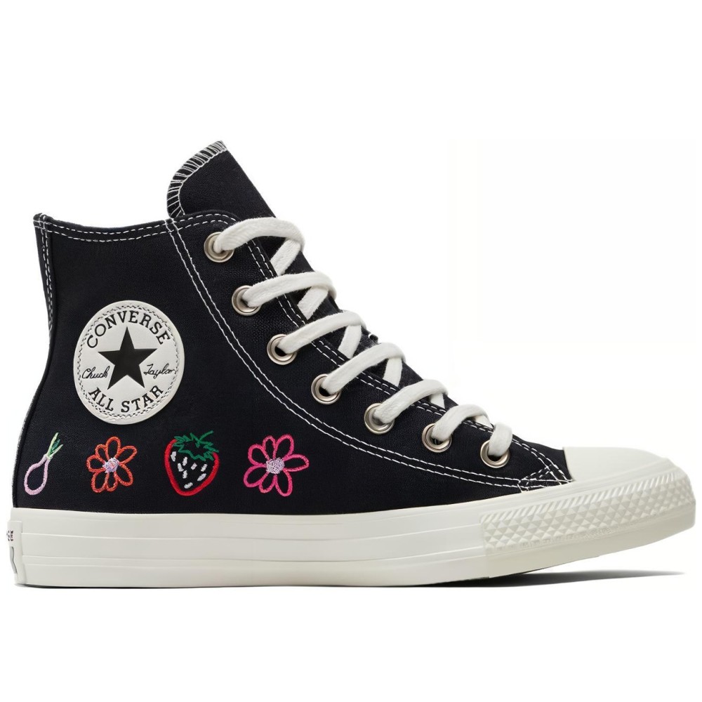 Chuck Taylor All Star High Festival Embroidered Fruits Florals