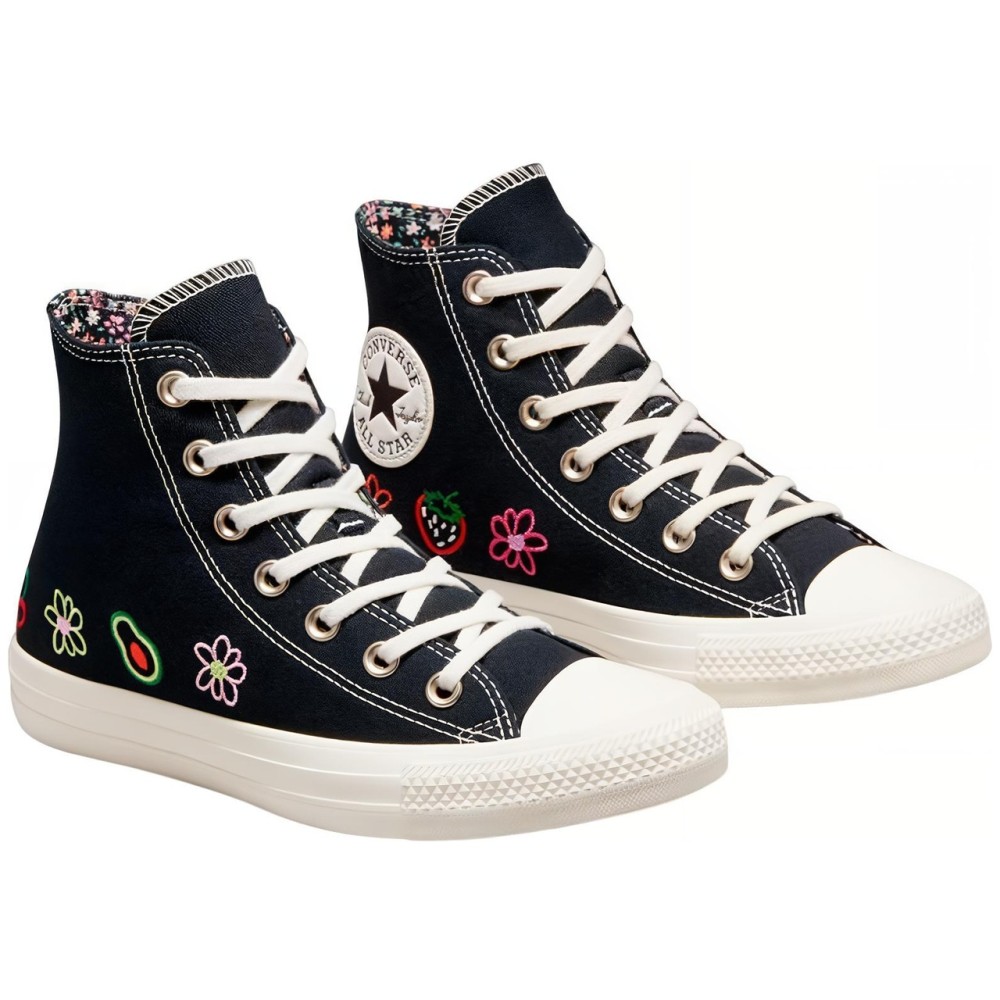 Chuck Taylor All Star High Festival Embroidered Fruits Florals