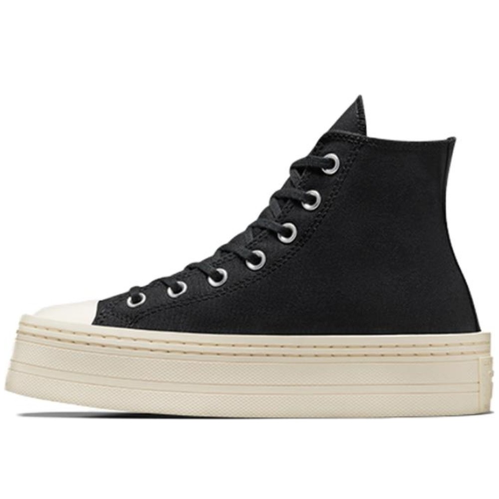 Chuck Taylor All Star Modern Lift Platform Canvas Black Egret Women