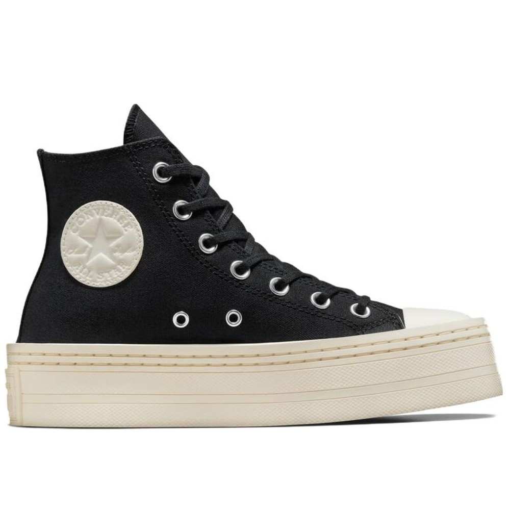 Chuck Taylor All Star Modern Lift Platform Canvas Black Egret Women