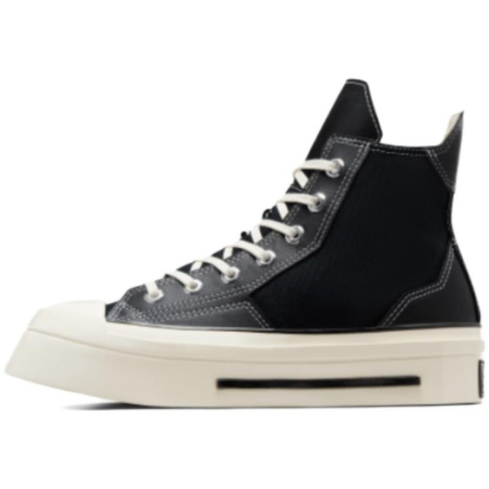Women Chuck 70 De Luxe Squared High Black Egret
