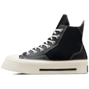 Women Chuck 70 De Luxe Squared High Black Egret