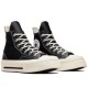 Women Chuck 70 De Luxe Squared High Black Egret