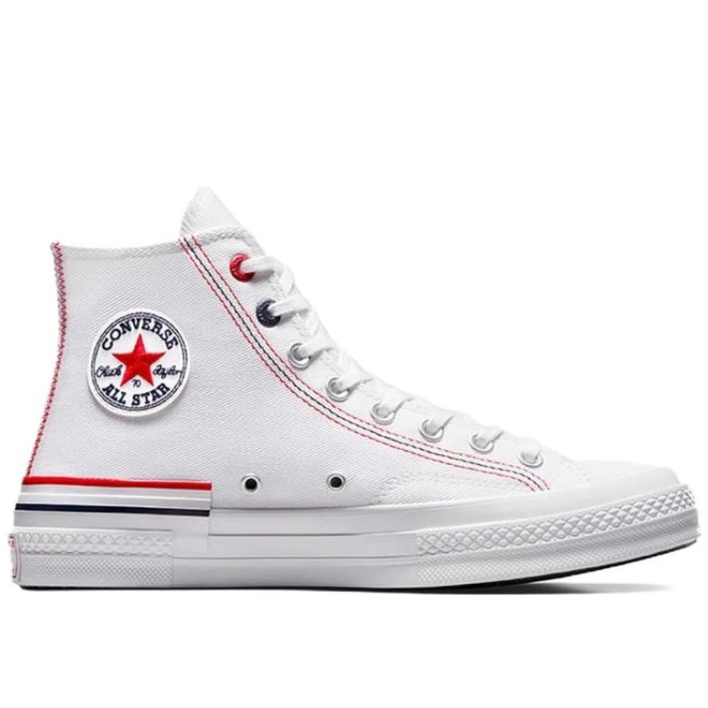 Chuck 70 Retro Denim White
