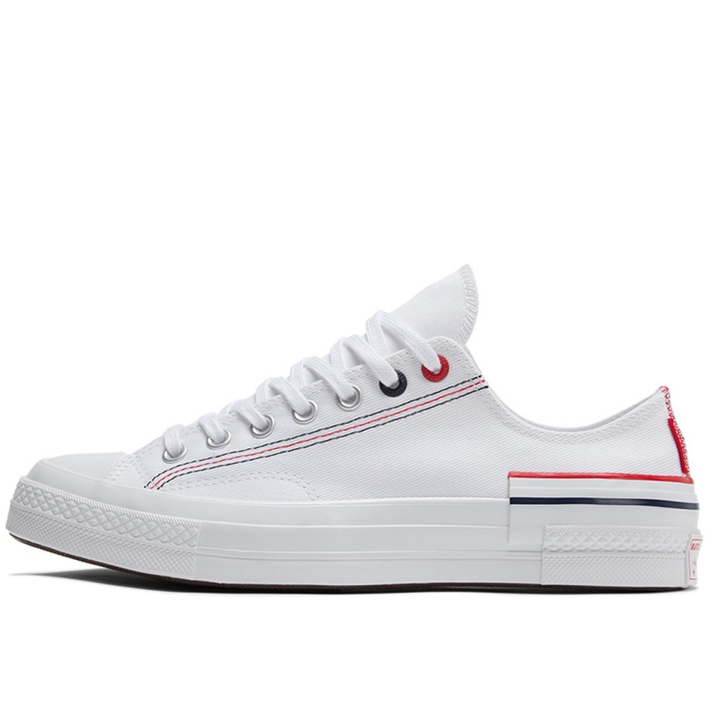 Chuck 70 Retro Low Denim White