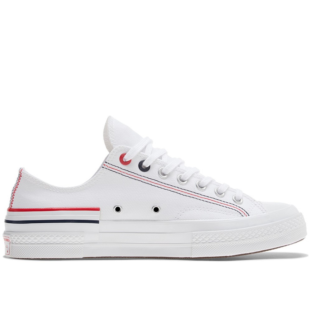Chuck 70 Retro Low Denim White
