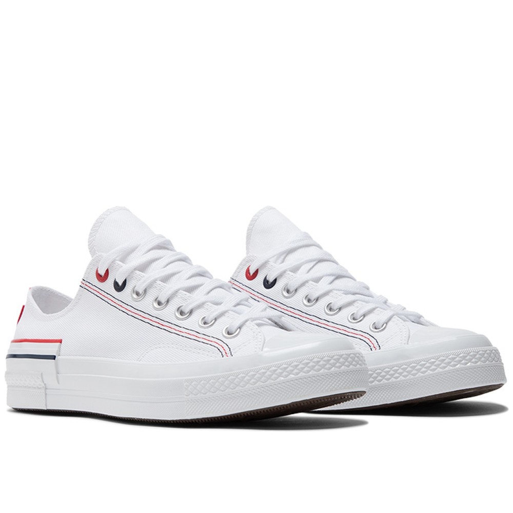 Chuck 70 Retro Low Denim White