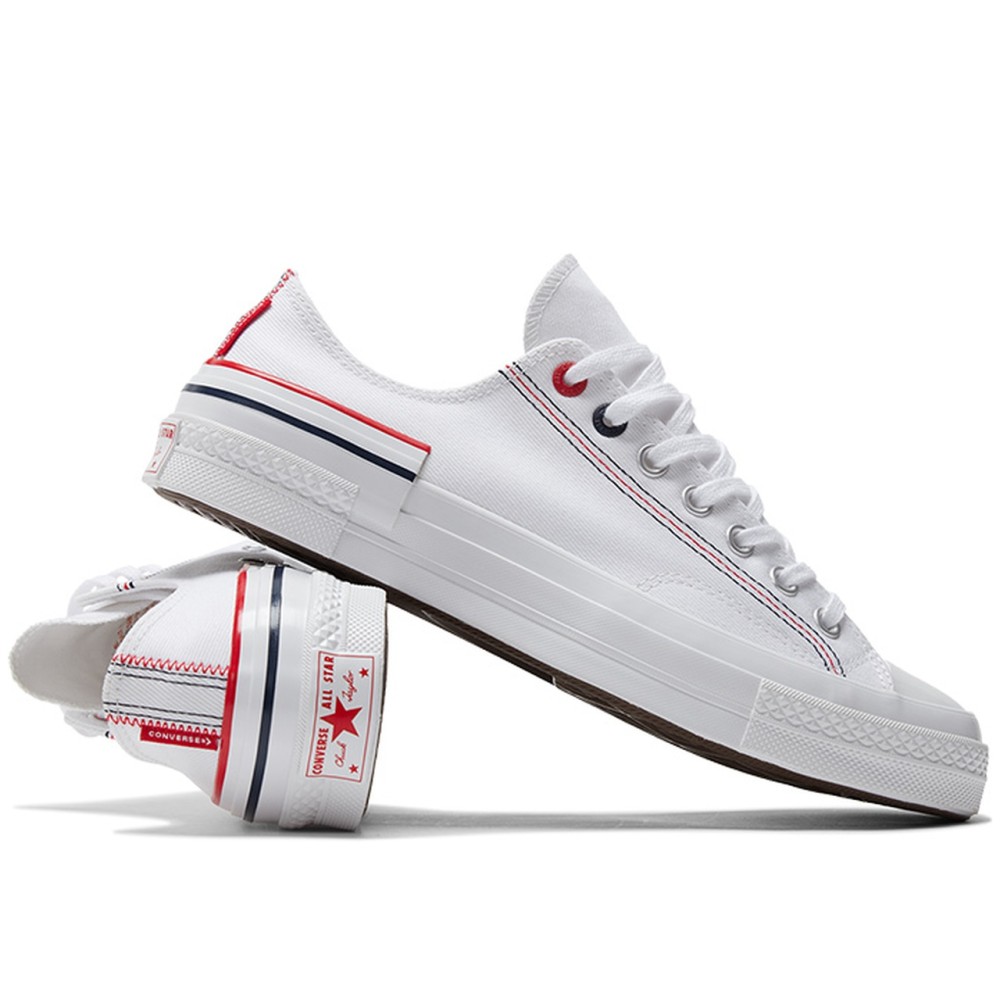 Chuck 70 Retro Low Denim White