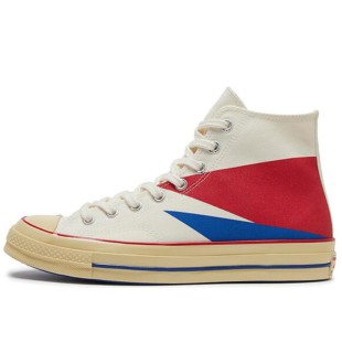 Chuck 70 Egret Red Blue