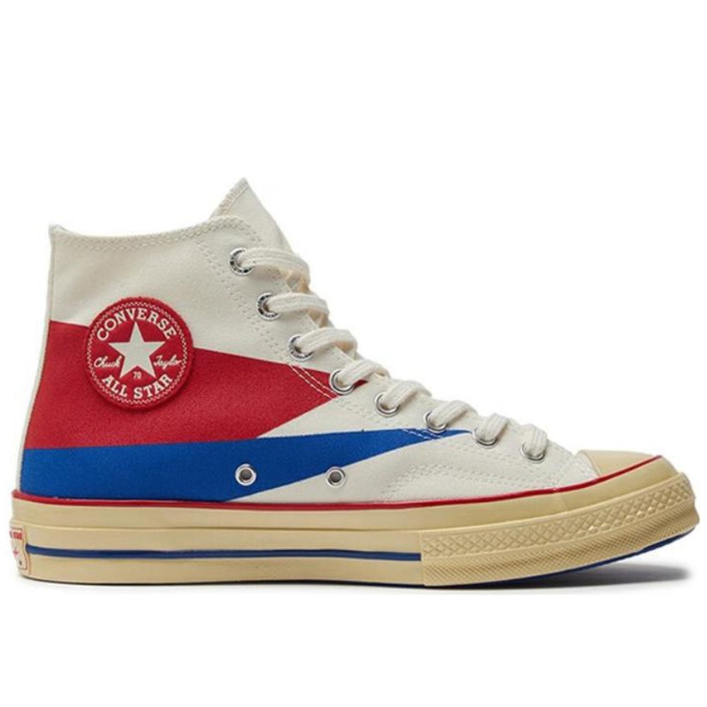 Chuck 70 Egret Red Blue