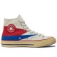 Chuck 70 Egret Red Blue