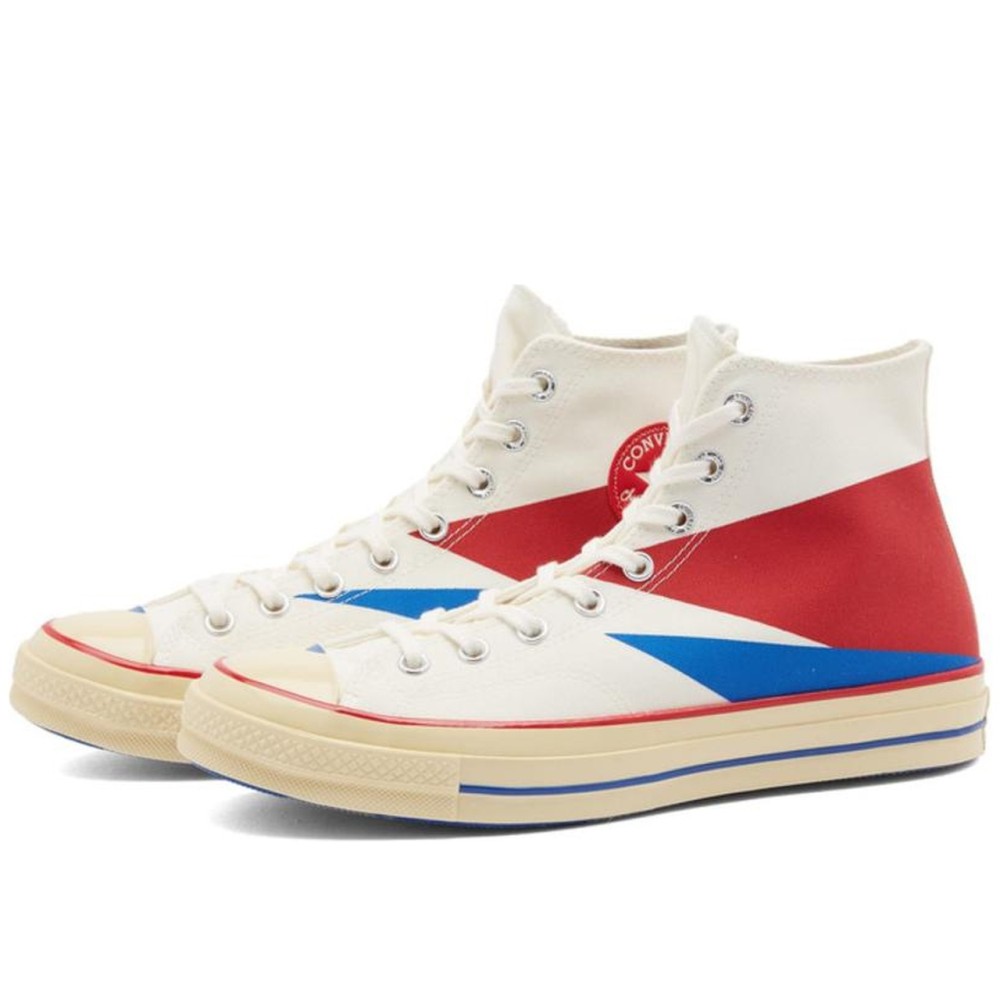 Chuck 70 Egret Red Blue
