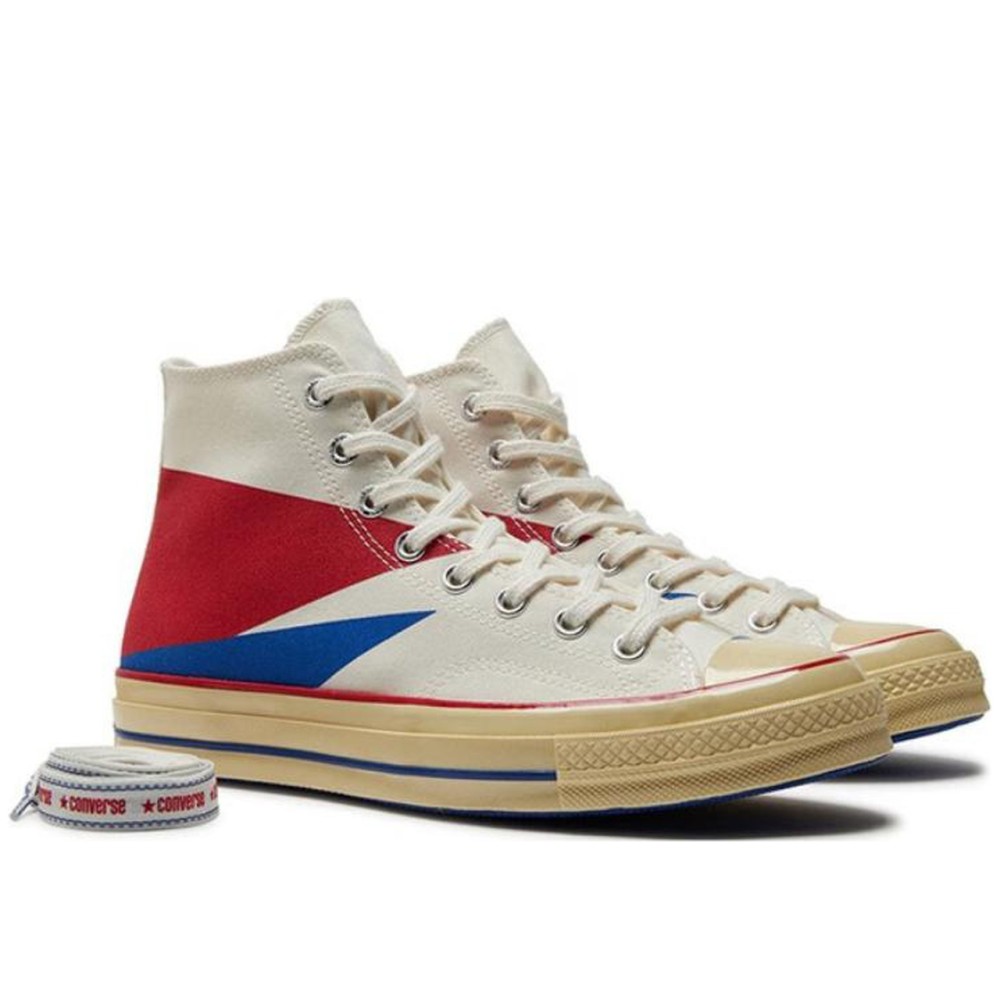 Chuck 70 Egret Red Blue