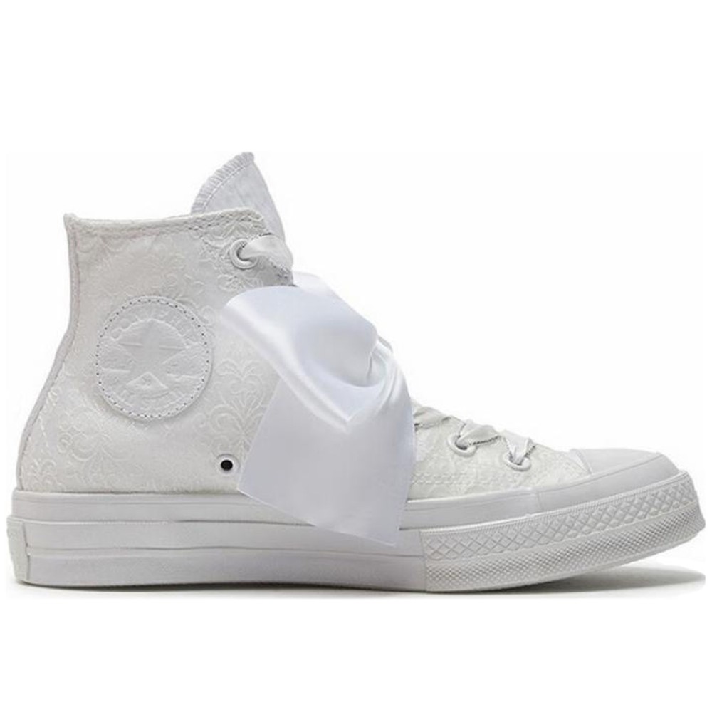 Chuck Taylor 70s High Tops Floral Embroidered White Women