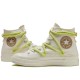 Chuck 70 High Double Laces White Green