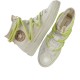 Chuck 70 High Double Laces White Green
