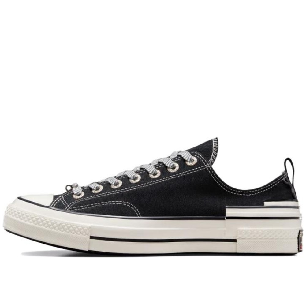 Chuck 70 Hacked Heel Low Black Reflective