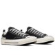 Chuck 70 Hacked Heel Low Black Reflective