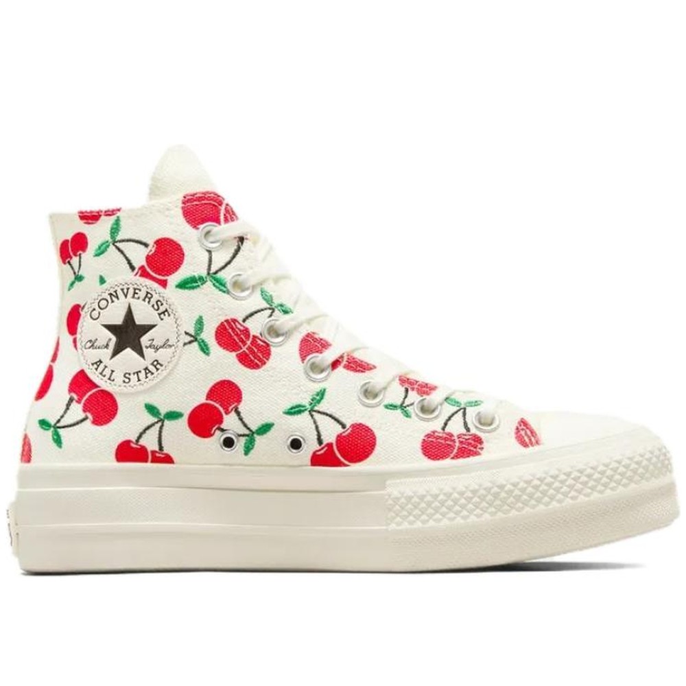 Women Chuck Taylor All Star Lift Platform High Cherries Women