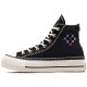 Chuck Taylor All Star Lift Crafted Stitching Platform Black White Women
