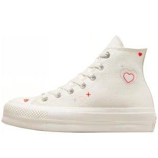 Women Chuck Taylor All Star Lift Platform High Y2k Heart Women