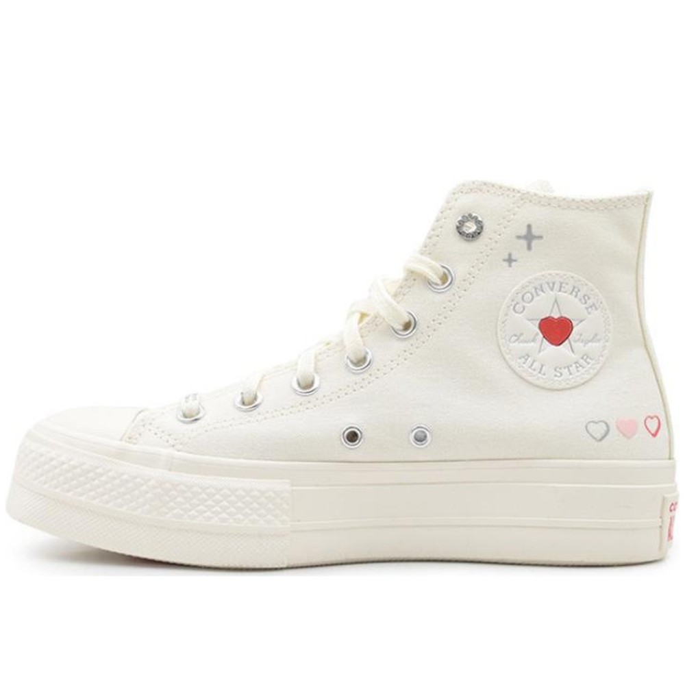 Women Chuck Taylor All Star Lift Platform High Y2k Heart Women