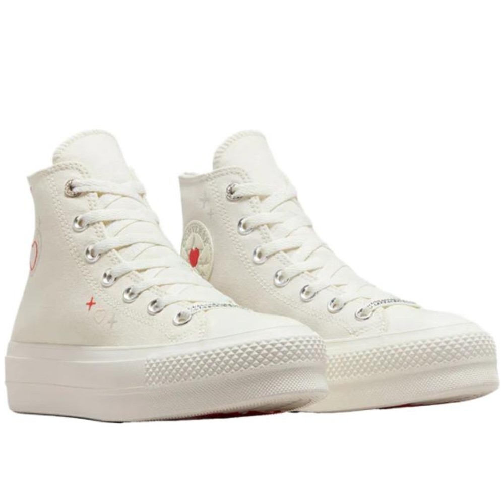 Women Chuck Taylor All Star Lift Platform High Y2k Heart Women