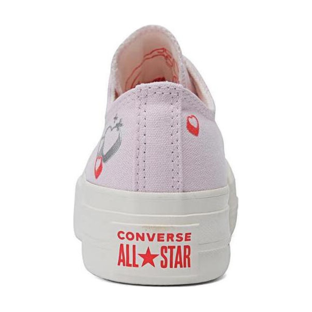 Women Chuck Taylor All Star Lift Platform Low Y2k Heart Women
