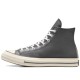 Chuck 70 High Heritage Color Leather Dark Matter