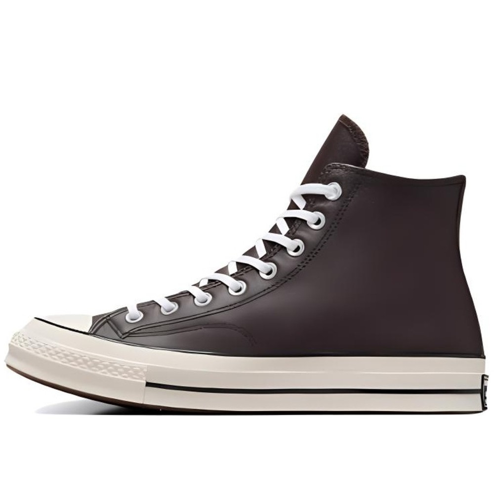 Chuck 70 High Heritage Color Leather Coffee Nut