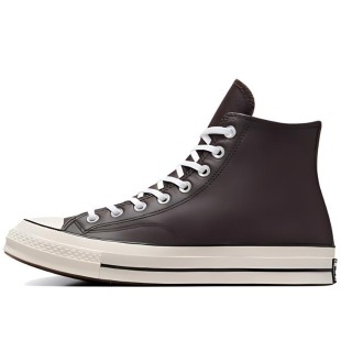 Chuck 70 High Heritage Color Leather Coffee Nut