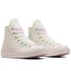 1970s High Canvas Unisex White Pink