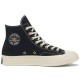 Chuck 70 High Black Gold Star