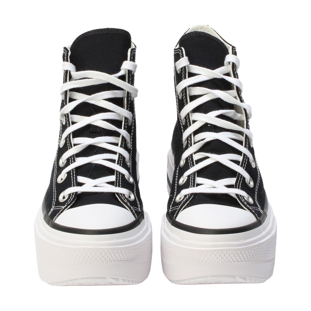 Chuck Taylor All Star Lift Double Stack High Black White Women