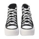 Chuck Taylor All Star Lift Double Stack High Black White Women